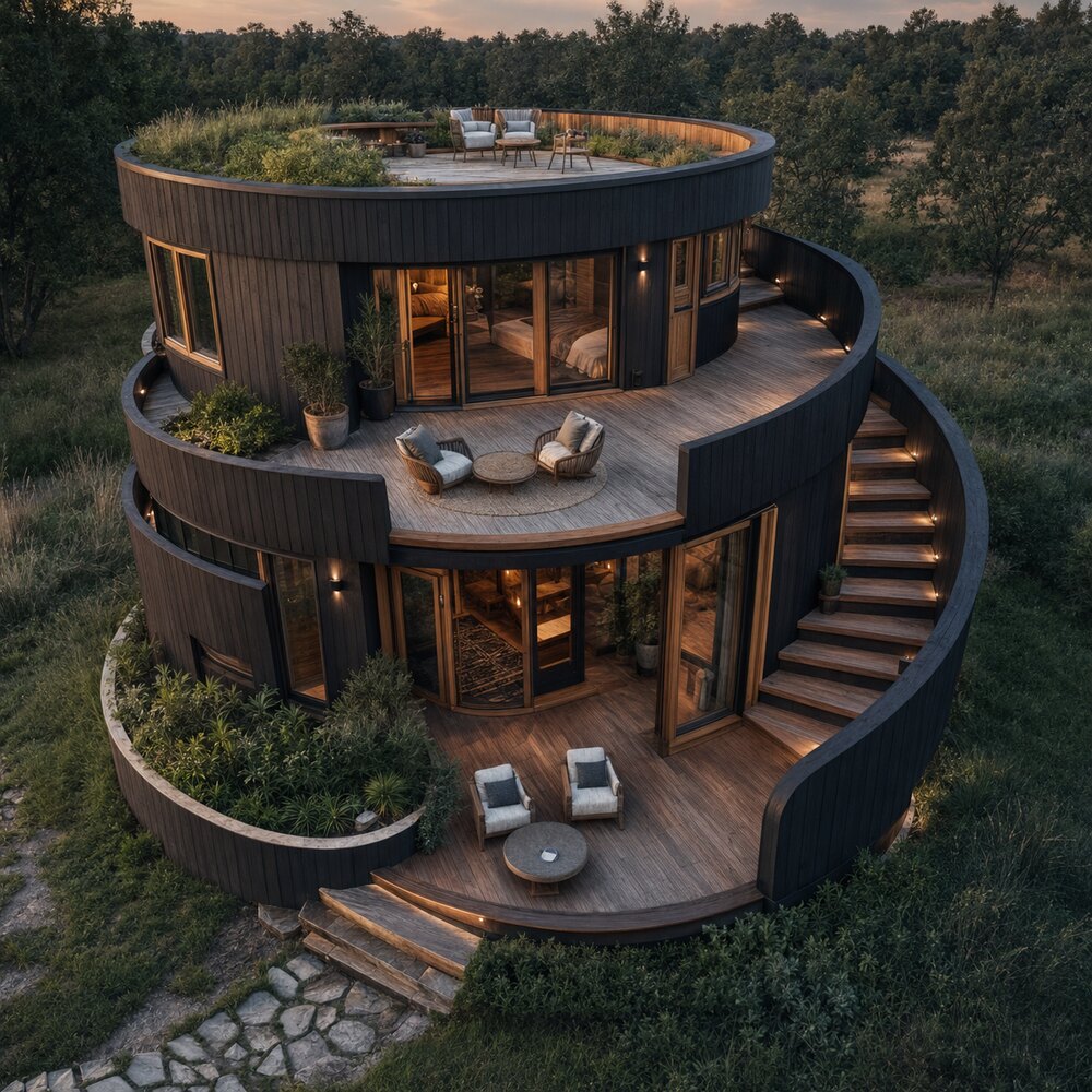 Teraslı Tiny House